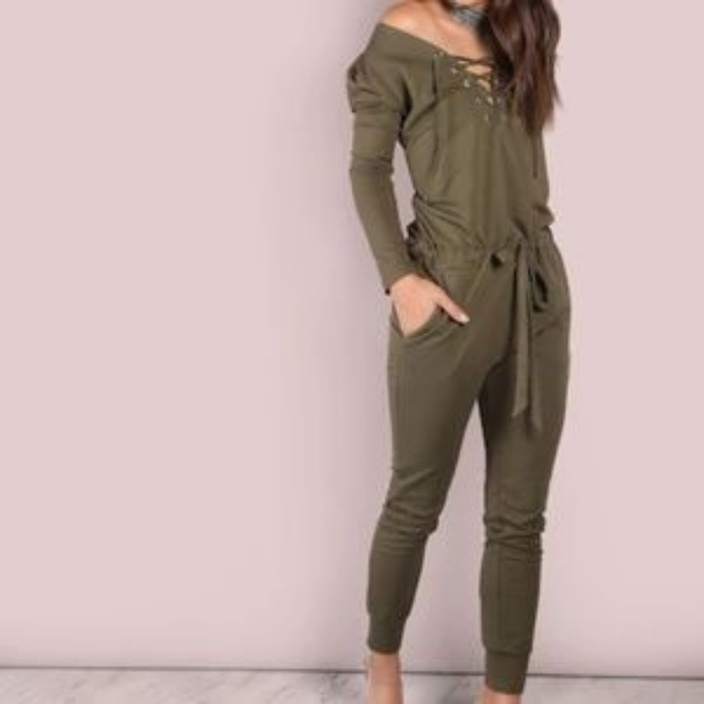 Olive Green Jump suit*****SOLD*******